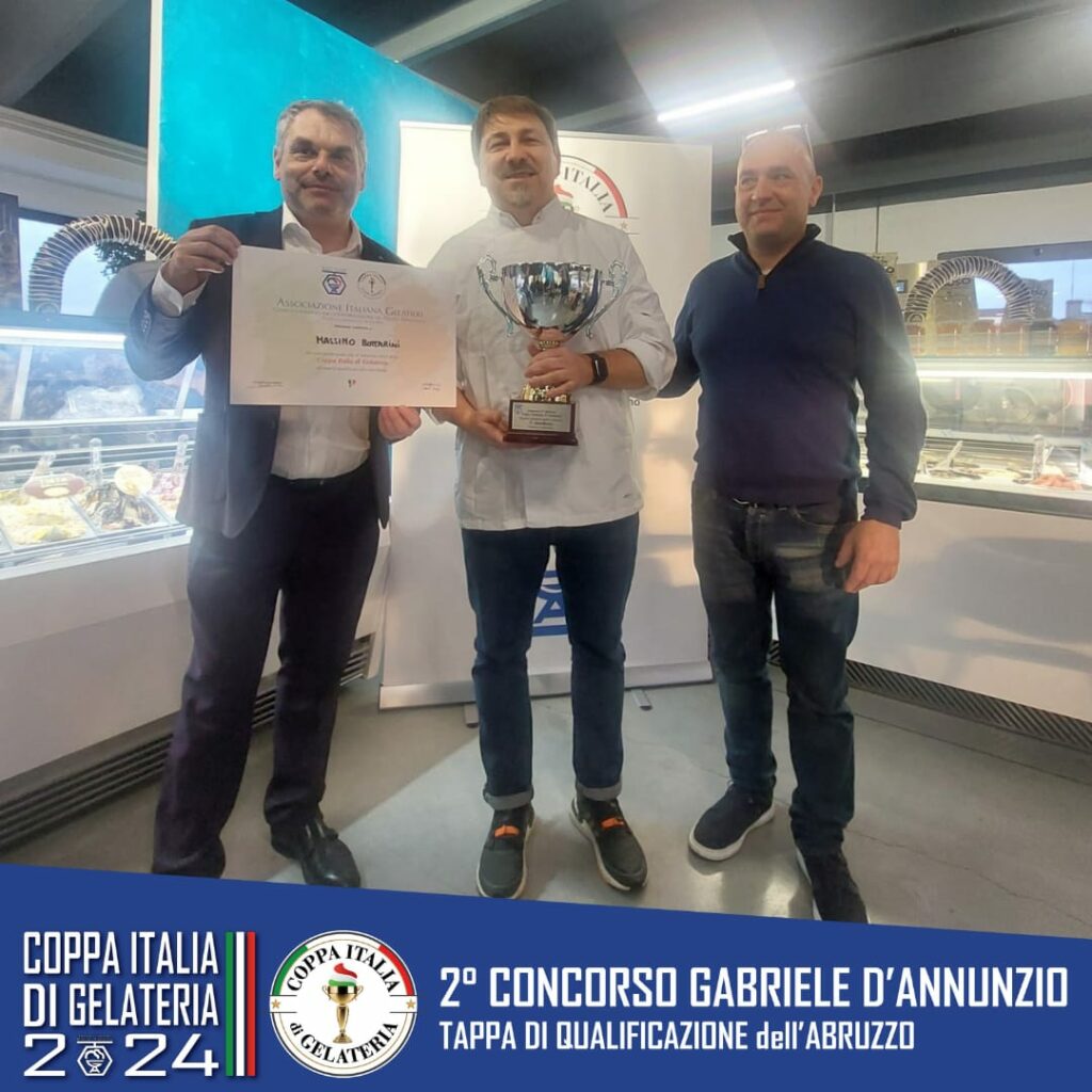 vincitore tappa Coppa Italia di Gelateria abruzzo